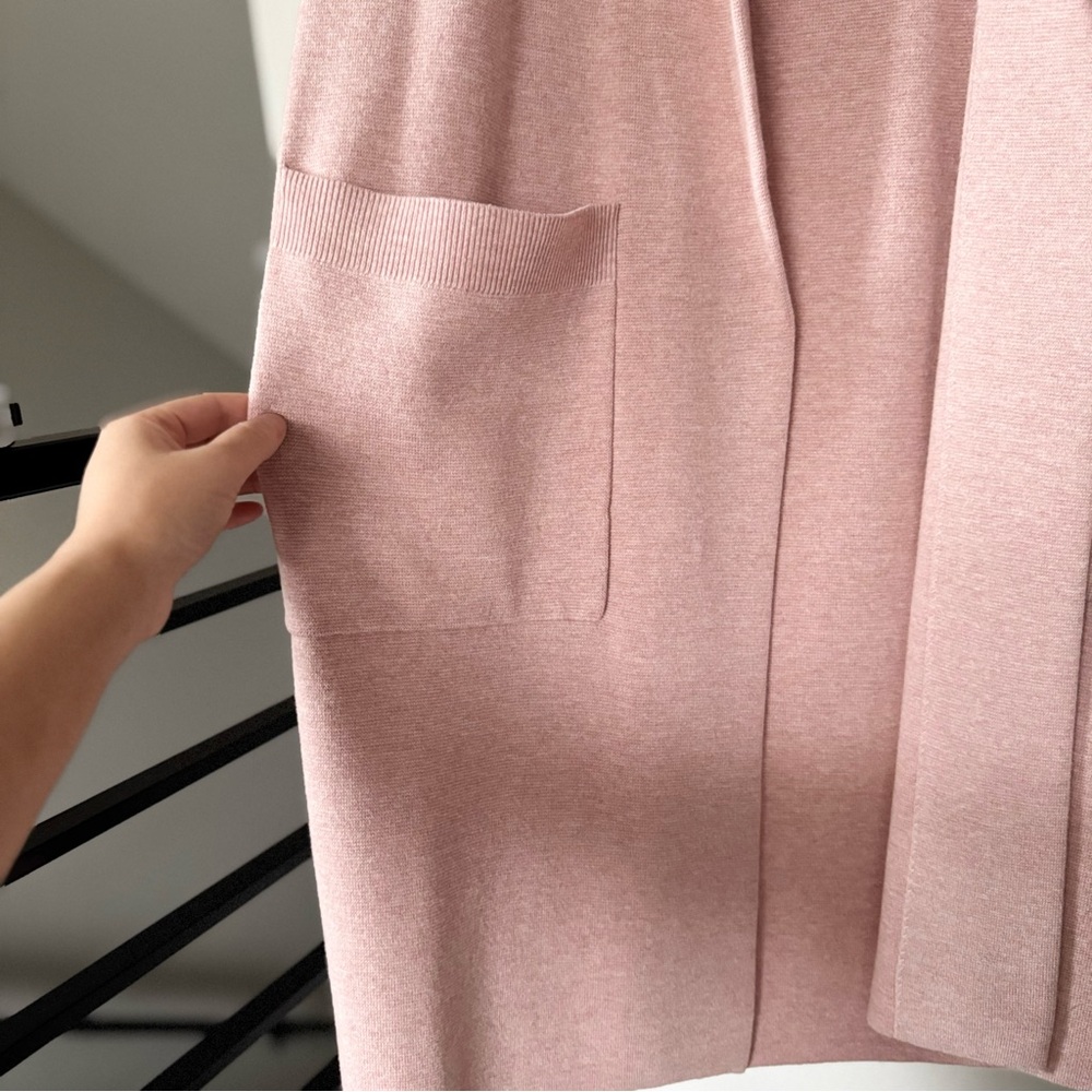 J. Crew - Ella Open-front Long Sweater-blazer M Heather Blossom - Picture 8 of 16